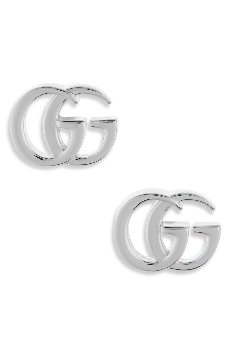 Gucci Double-G Stud Earrings, Main, color, 