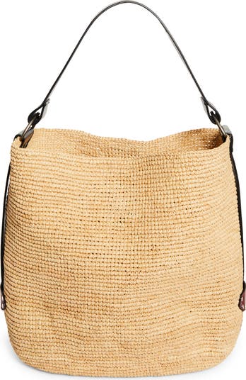 Isabel Marant Bayia XO Capsule Raffia Tote | Nordstrom