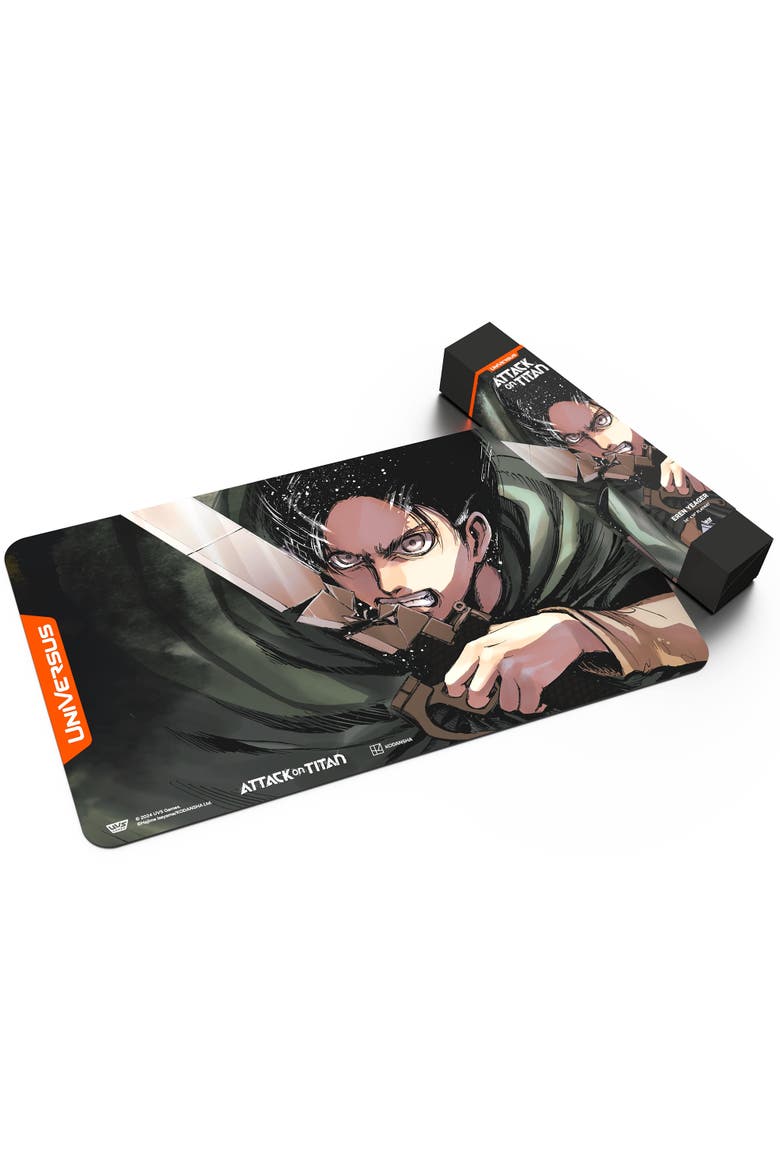 Attack On Titan Battle For Humanity Eren Yeager Playmat, Alternate, color, Multicolored