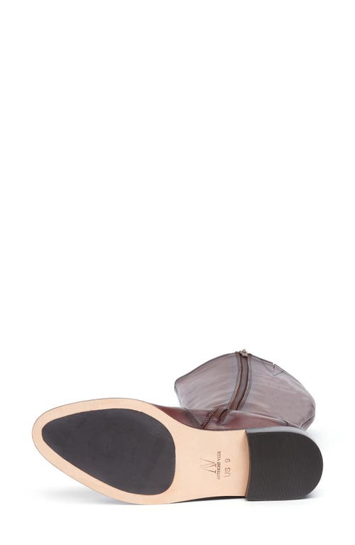 Anthony Veer Abigail Knee Boot In Brown