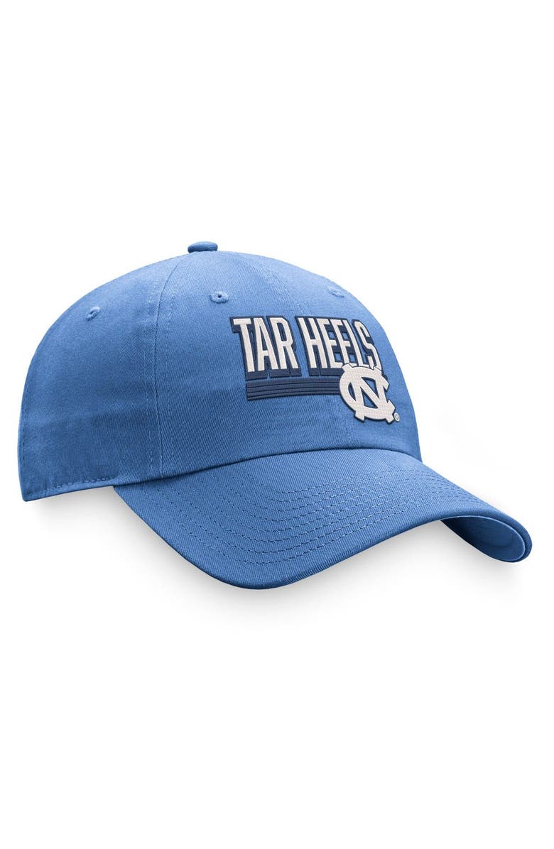 TOP OF THE WORLD Men's Top of the World Carolina Blue North Carolina Tar Heels Slice Adjustable Hat, Alternate, color, Light Blue