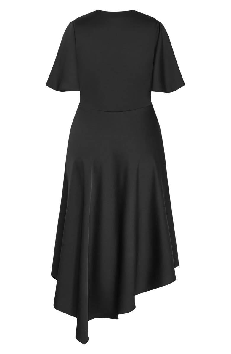 City Chic Scarlette Maxi Dress, Alternate, color, Black