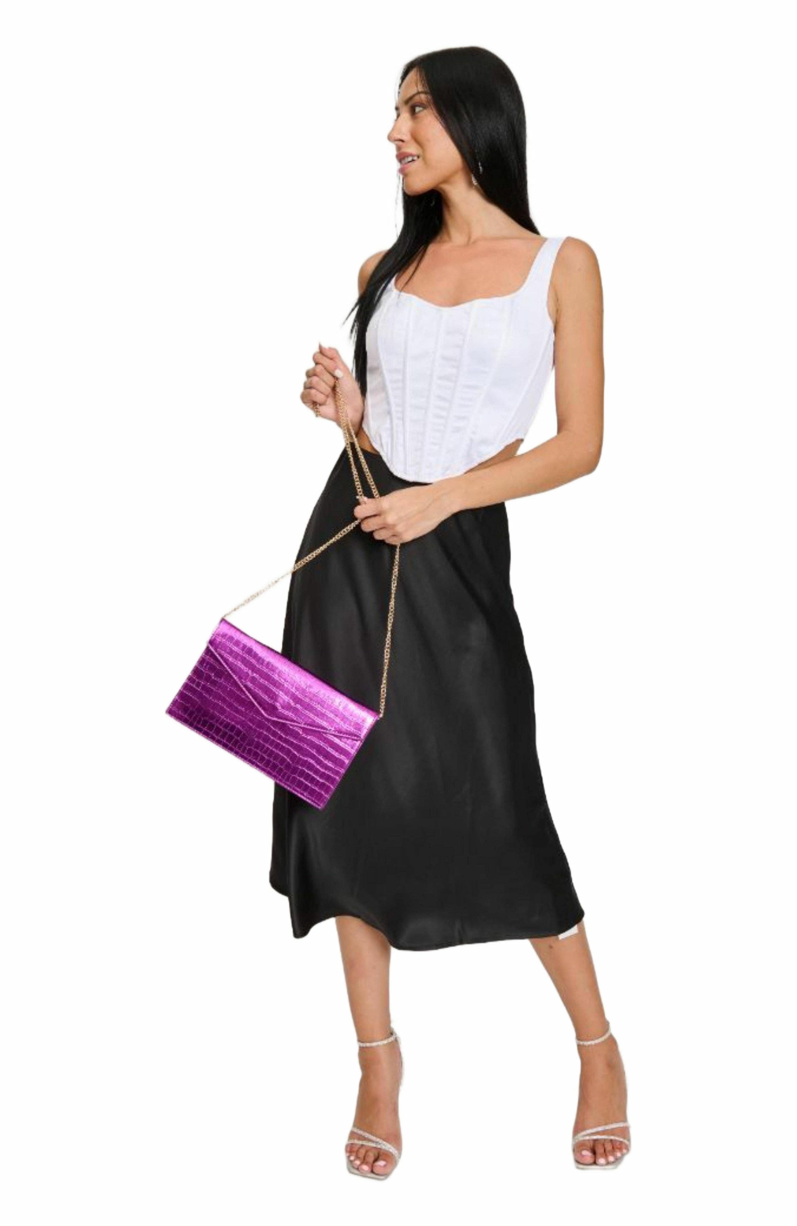 MODA LUXE Katniss Clutch, Alternate, color, 