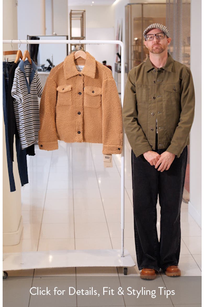 Faux Shearling Shacket video