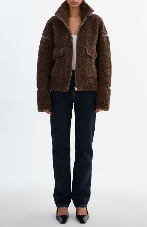 BRENNA |Teddy Fleece Jacket