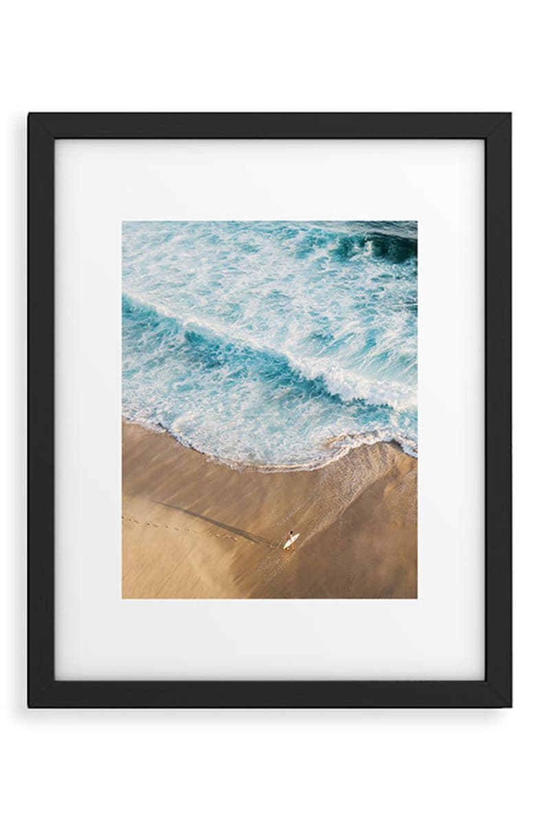 Deny Designs LA76 Photograph Frame Art Print, Alternate, color, Blue