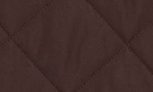 Lucky Brand Hunting Diamond Quilted Jacket In Brown