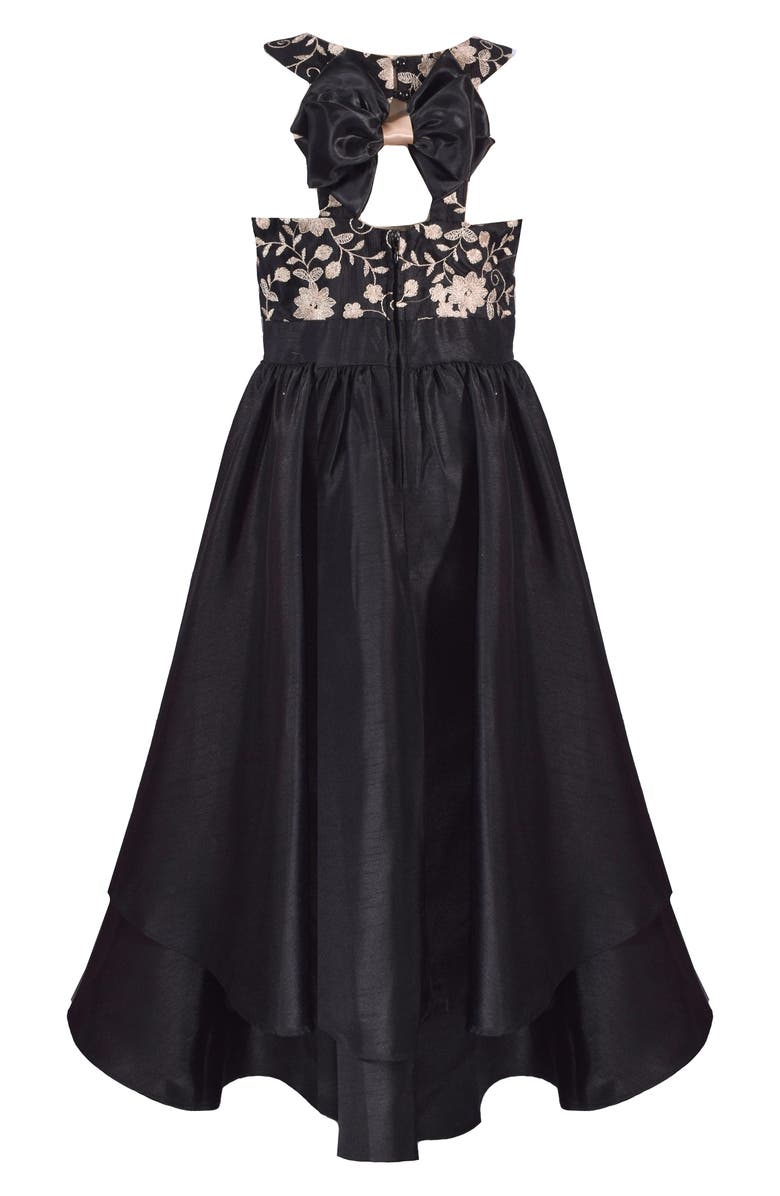 Iris & Ivy Kids' Embroidered Layered High-Low Dress, Alternate, color,