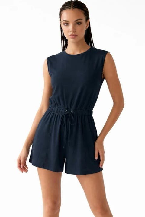 Lesie Modal Short Jumpsuit
