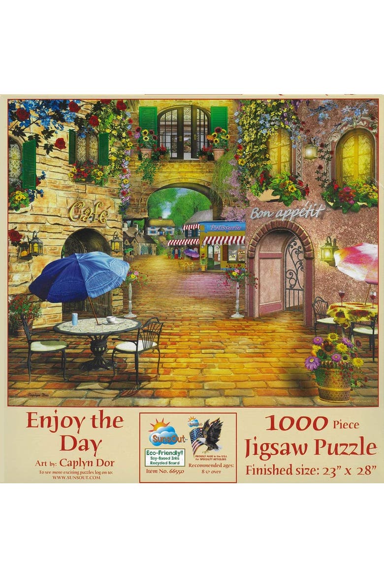 Enjoy the Day 1000 piece Jigsaw Puzzle for Adults, Alternate, color, Multicolor