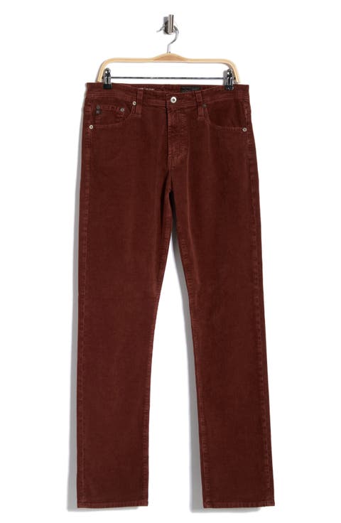 Everett Straight Leg Corduroy Pants