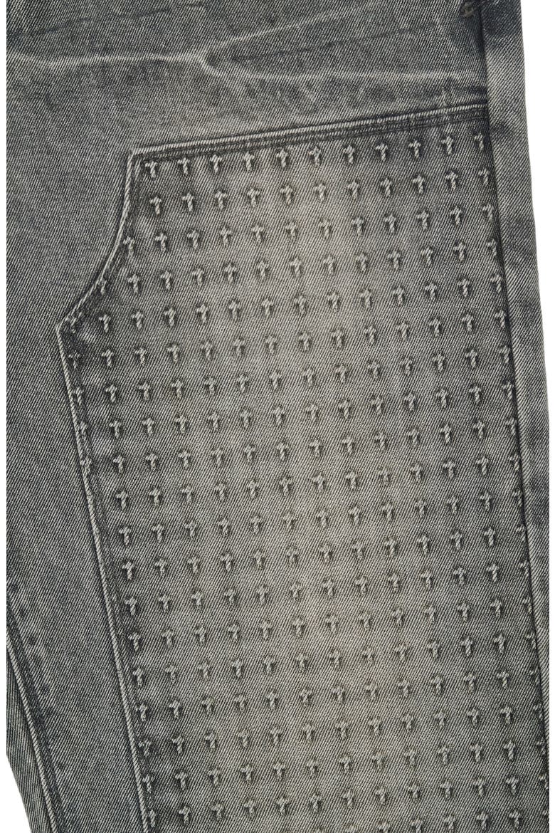 Ricardo Slim Fit Carpenter Jeans, Alternate, color, IRON HAZE 3D CROSS