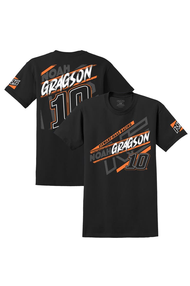 Men's Stewart-Haas Racing Team Collection  Black Noah Gragson Xtreme T-Shirt, Main, color, Black