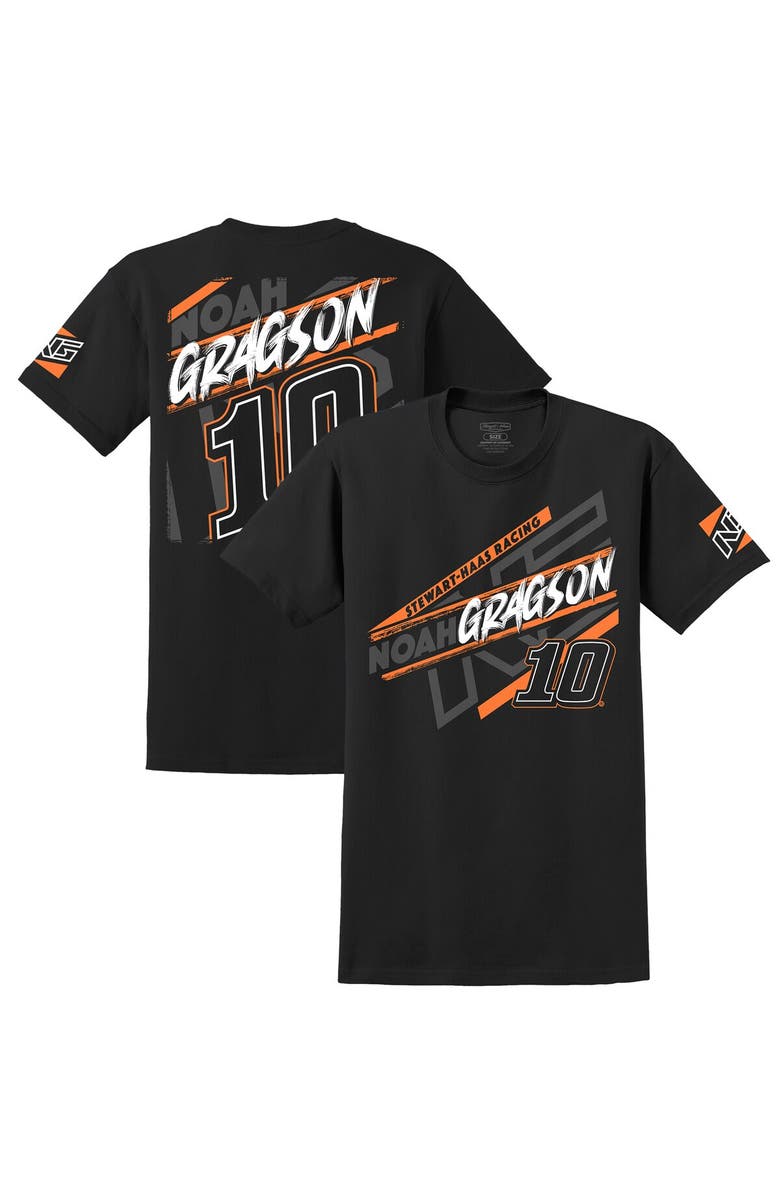 STEWART-HAAS RACING Men's Stewart-Haas Racing Team Collection Black Noah Gragson Xtreme T-Shirt, Main, color, Black