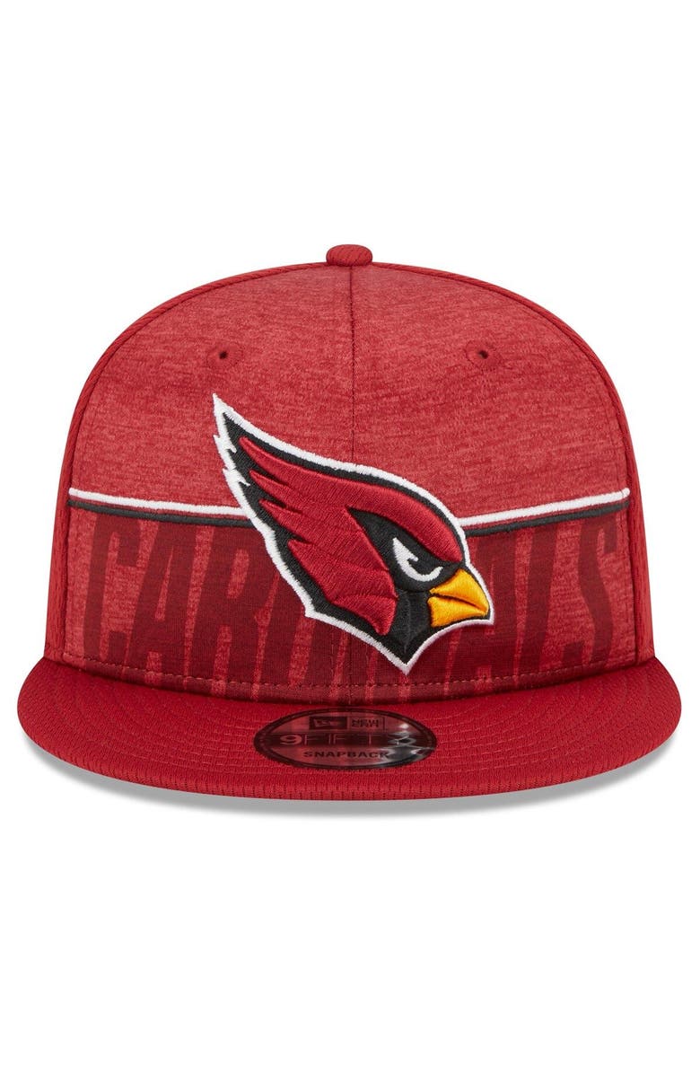 New Era Men's New Era Cardinal Arizona Cardinals 2023 NFL Training Camp 9FIFTY Snapback Hat, Alternate, color, Cardinal