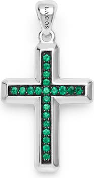 LAGOS Men's Anthem Cross Pendant