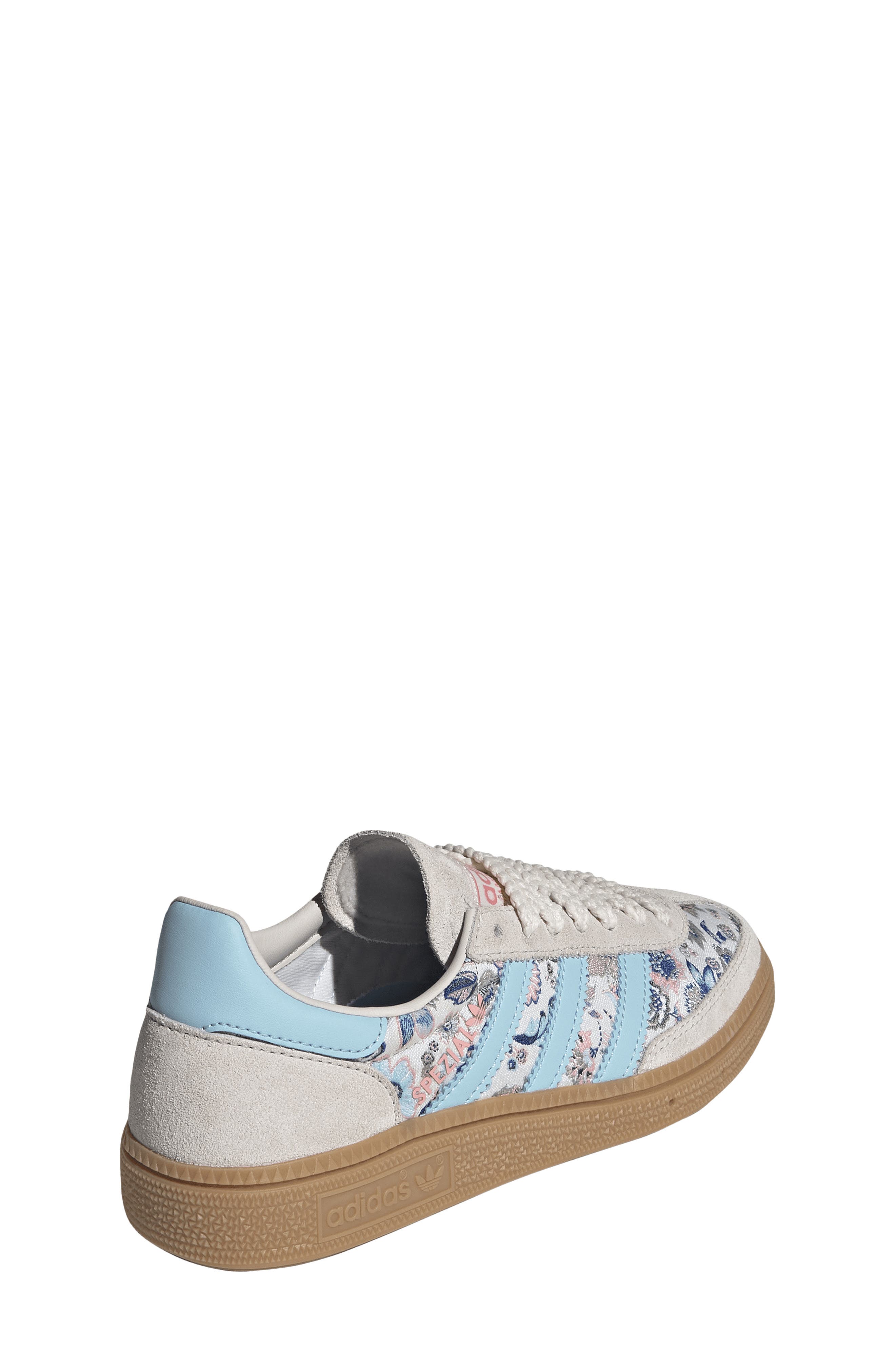 Kids' Handball Spezial Sneaker, Alternate, color, OFF WHITE/ ICEY BLUE/ GUM