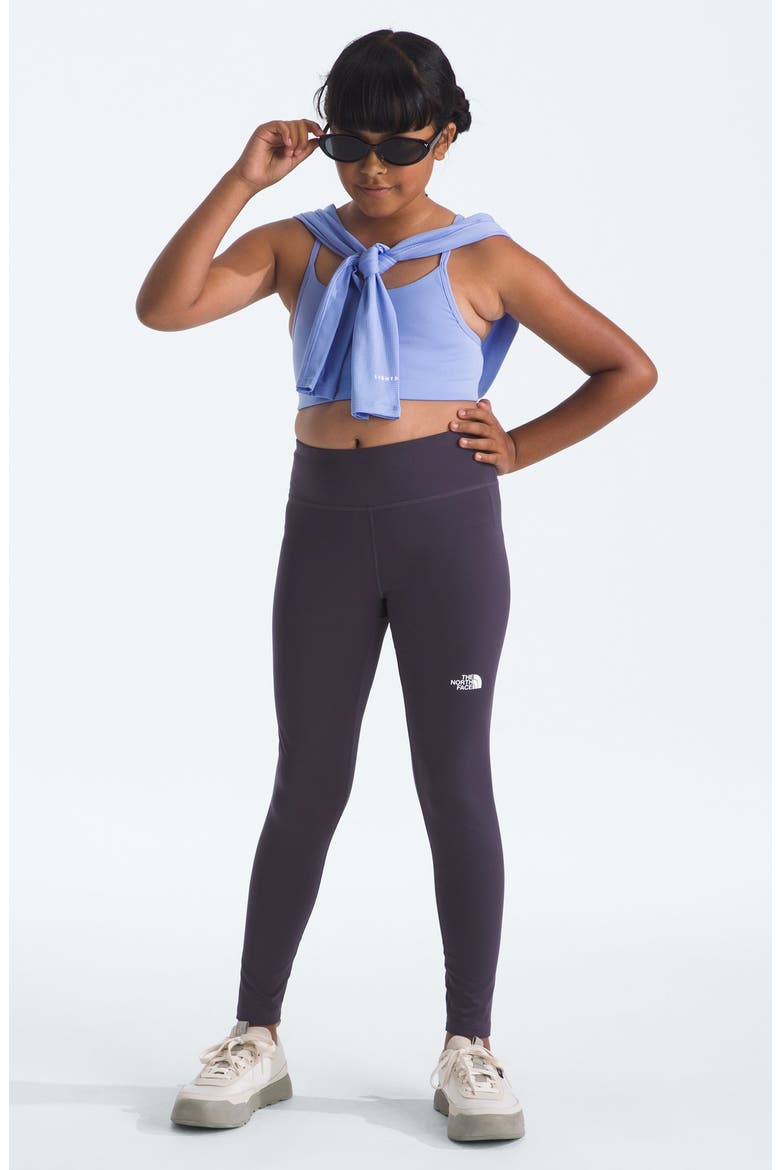 Kids' Flex Leggings, Alternate, color, ENDLESS DUSK
