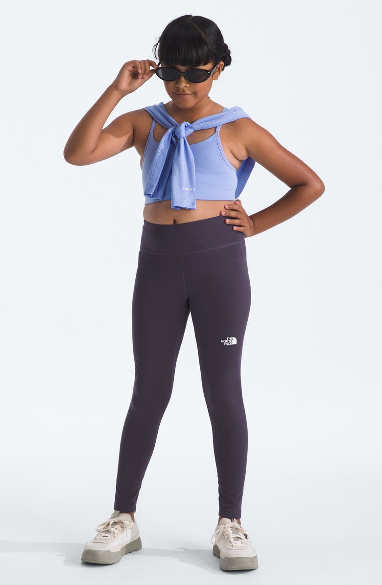 The North Face Kids' Flex Leggings, Alternate, color, Endless Dusk