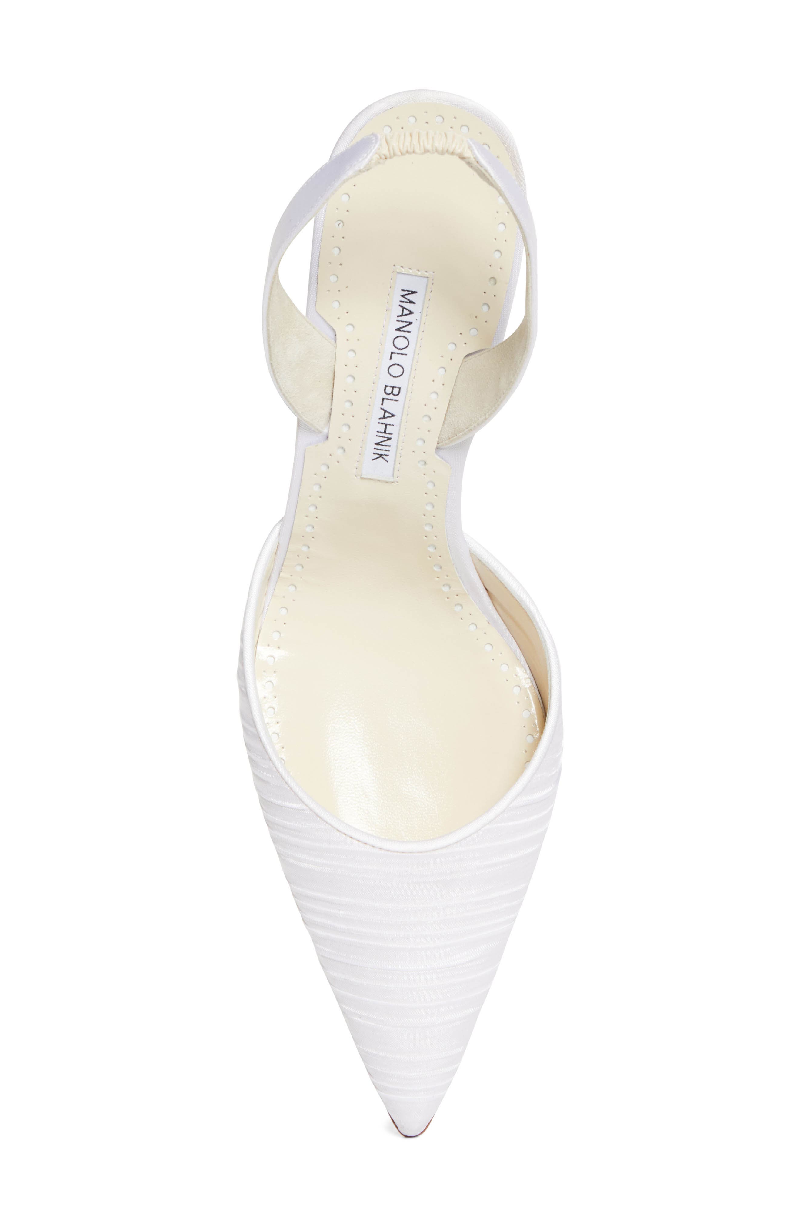 Manolo Blahnik Carolyne Slingback Pump, Alternate, color, 