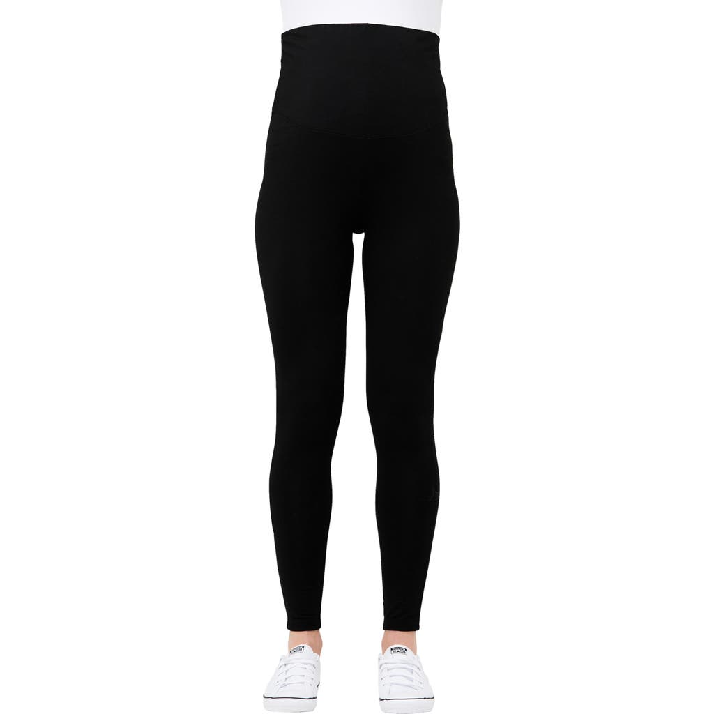 Ripe Maternity Organic Over Bump Legging In Black