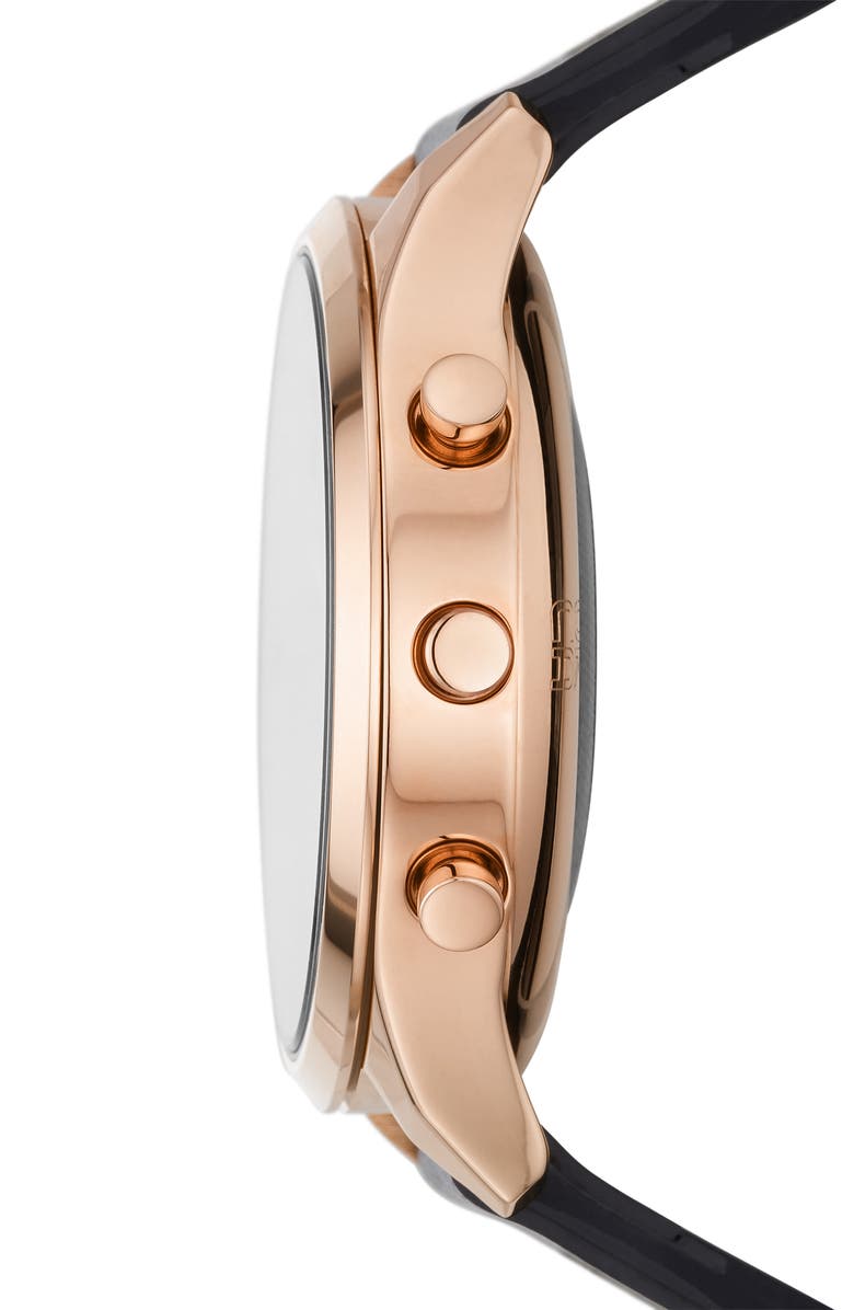 Skagen Jorn Hybrid HR Leather Strap Smart Watch, 38mm, Alternate, color, 