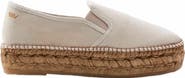 VISCATA Castell Canvas Espadrille Platforms