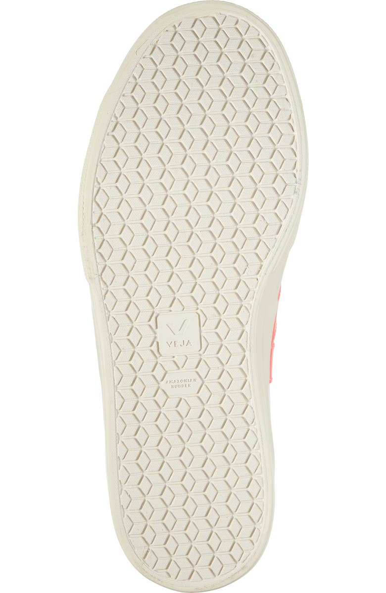 Veja Campo Sneaker, Alternate, color, White Rose-Fluo