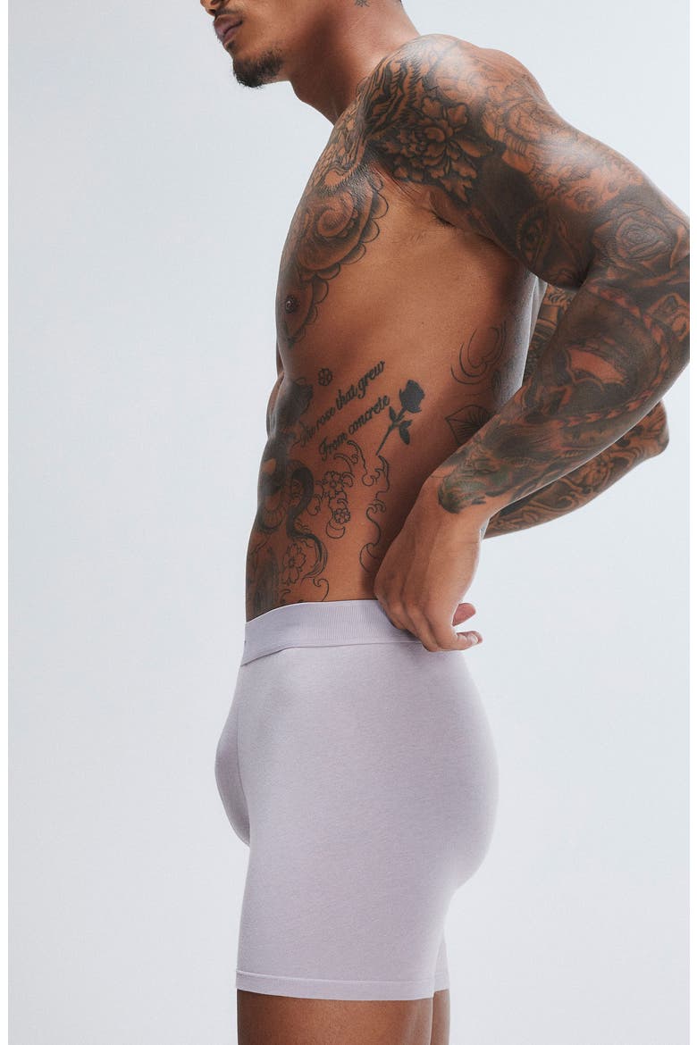 Savage X Cotton Blend Boxer Briefs, Alternate, color, STILL GREY