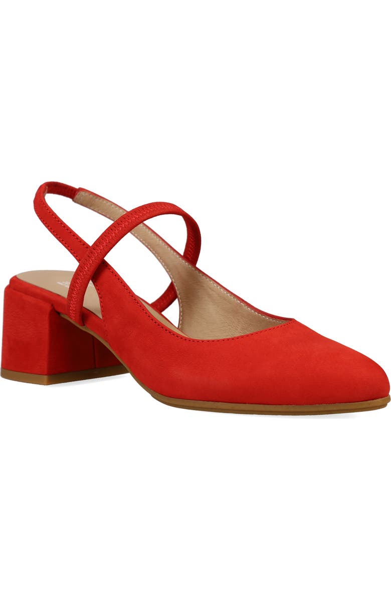 Eileen Fisher Zeny Slingback Pump, Main, color, Cinnabar