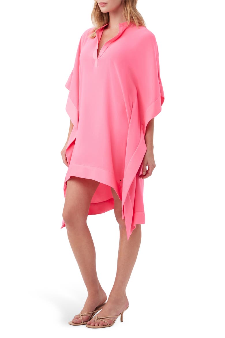 Landmark Caftan Dress, Alternate, color, PAPILLON PINK