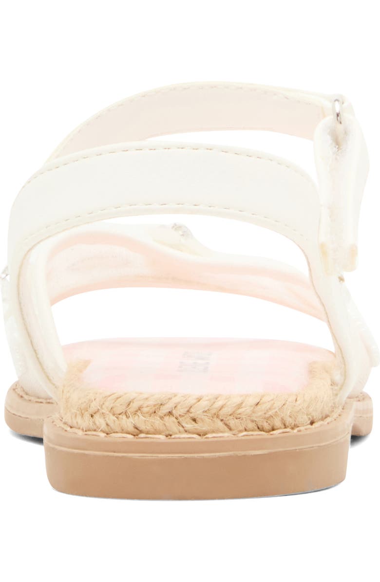 Steve Madden Kids' TKinsley Floral Embellished Ankle Strap Sandal, Alternate, color,