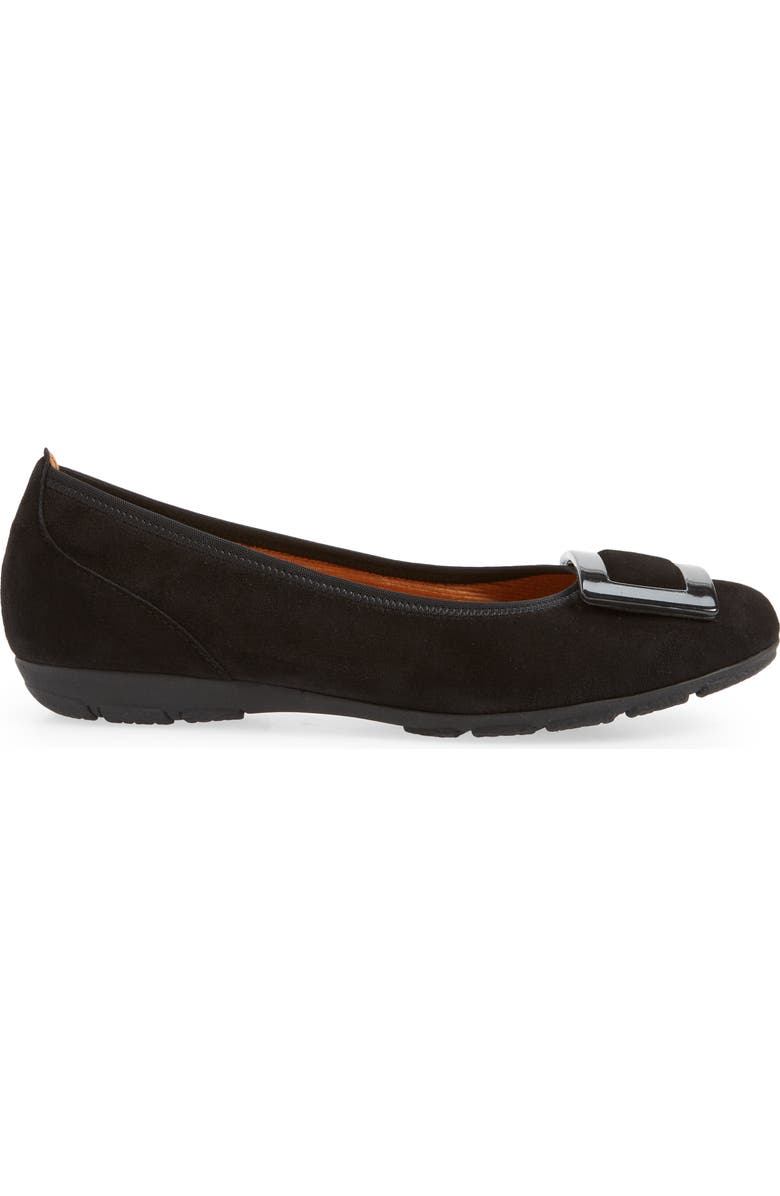 Gabor Buckle Ballet Flat, Alternate, color,