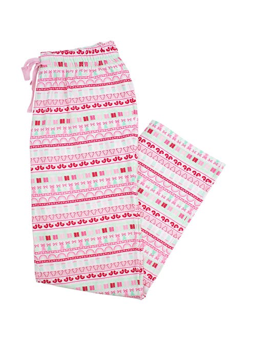 Rufflebutts Modal Blend Gender Inclusive Adult Pajama Pants In Multi