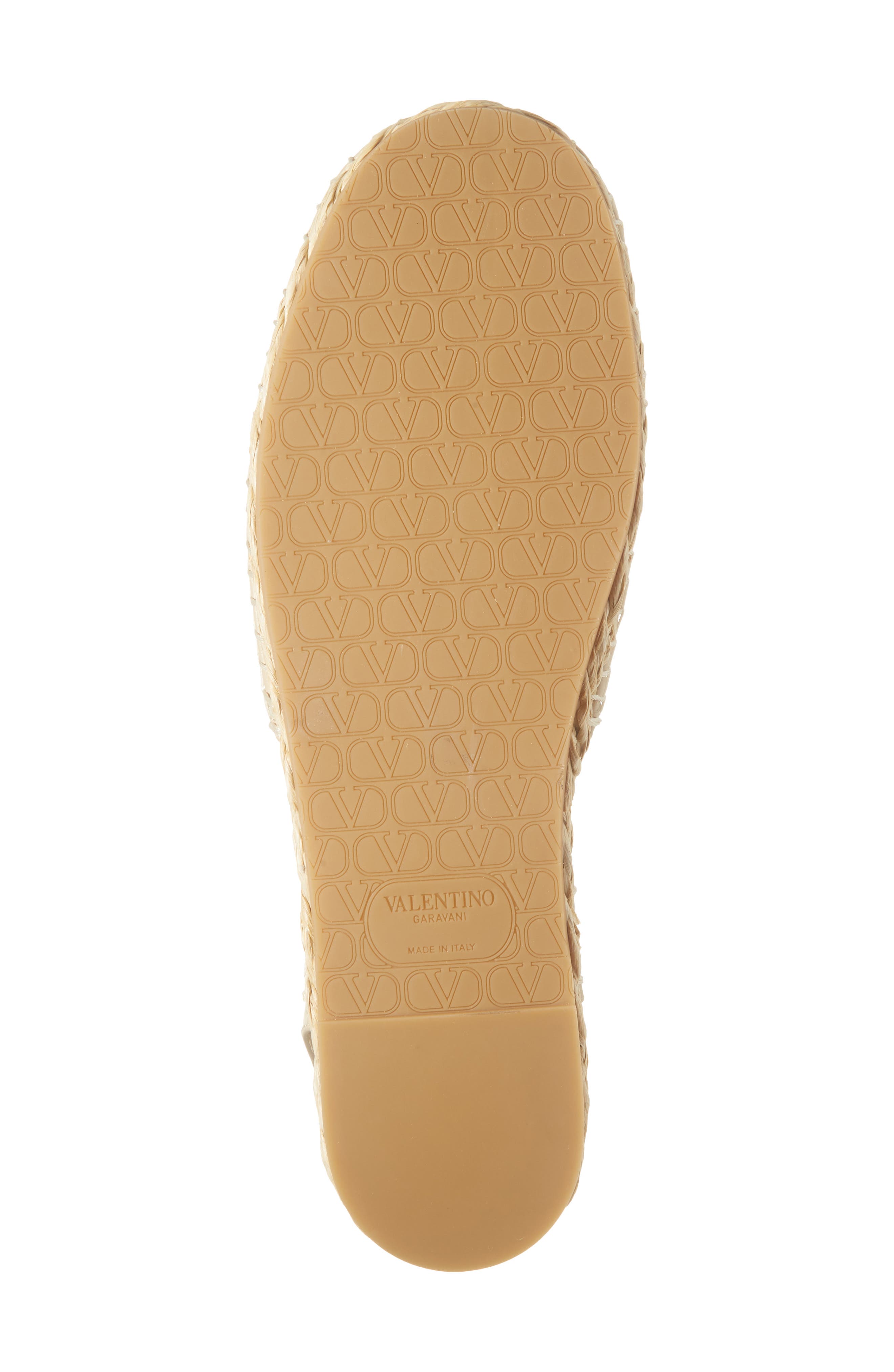Valentino Garavani Bribri Ankle Strap Espadrille, Alternate, color, Natural