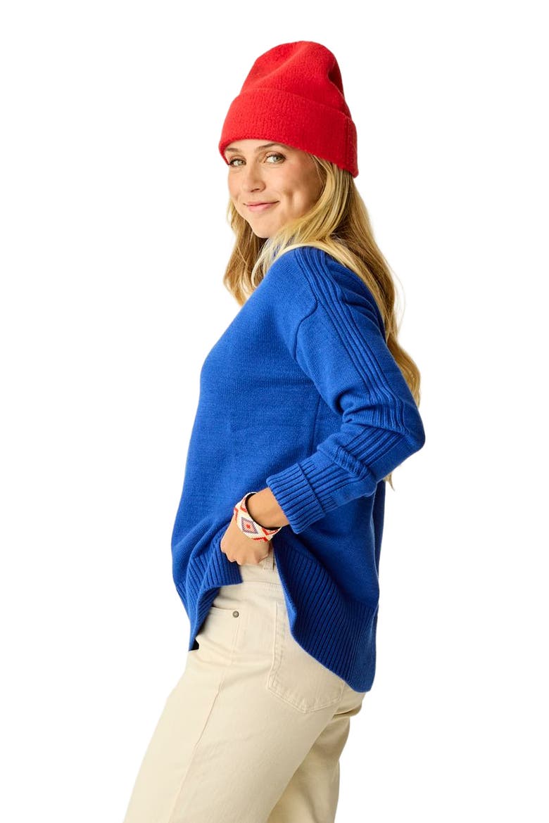 Woodward Sweater, Alternate, color, Capri Heather