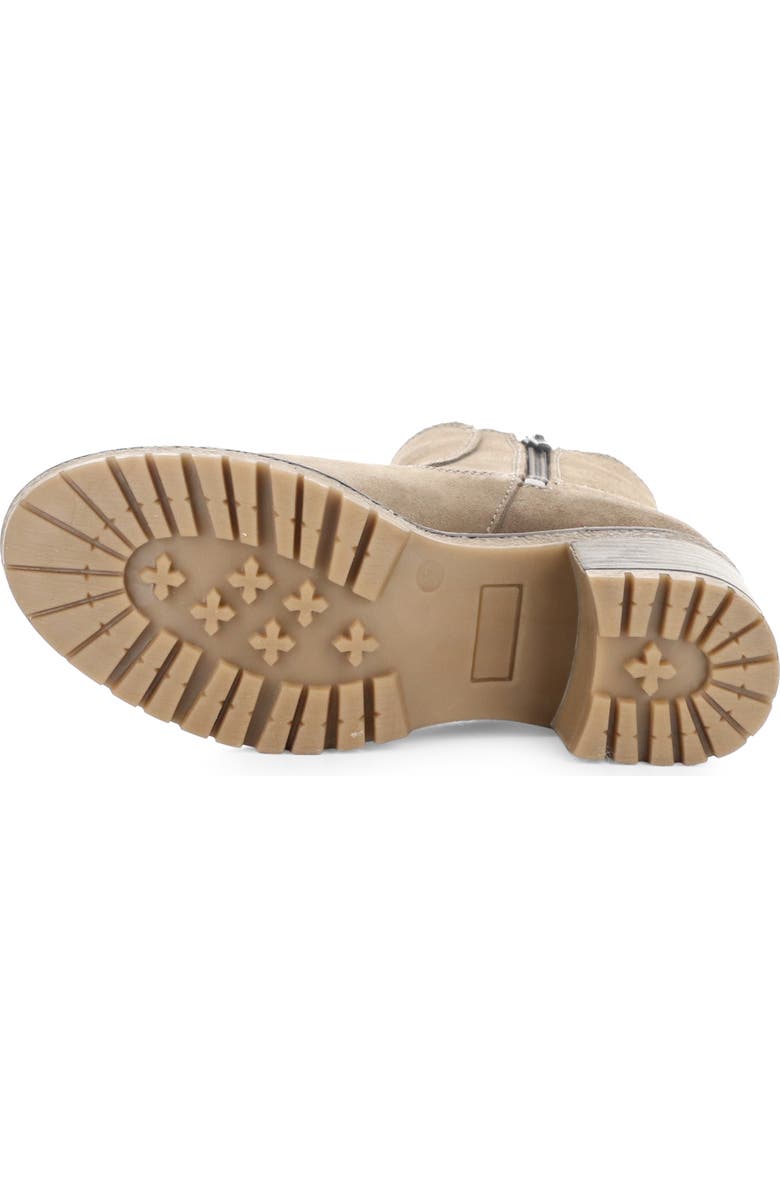 Bos. & Co. Mercy Waterproof Zip Bootie, Alternate, color, Taupe Suede