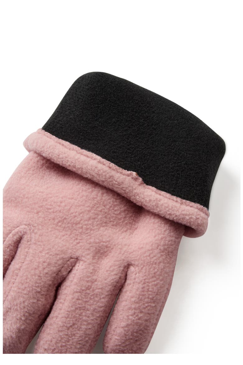 Kids' Fleece Gloves, Alternate, color, PINK