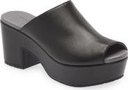 Chocolat Blu Platform Slide Sandal