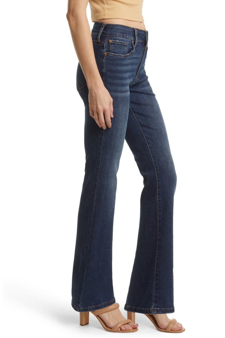 Mandy High Waist Baby Bootcut Jeans, Alternate, color, BACKWATER