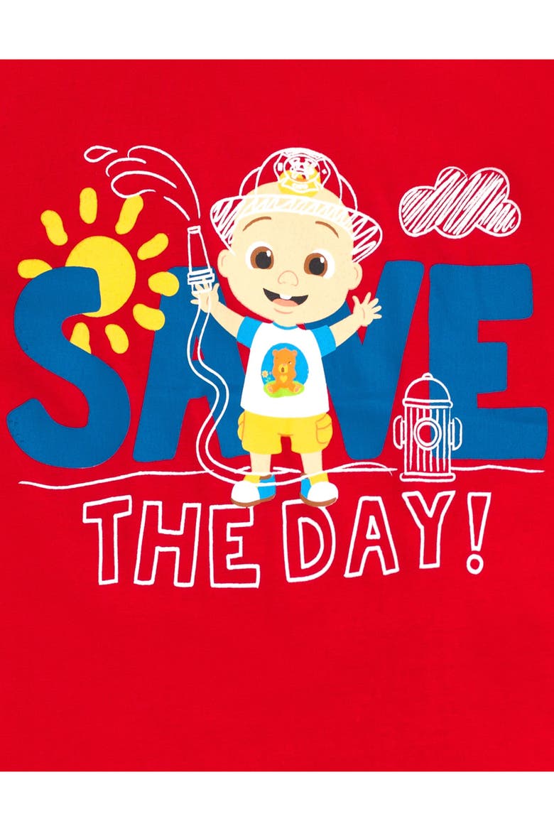 2-Piece T-Shirt and Shorts Set, Alternate, color, JJ Red Navy