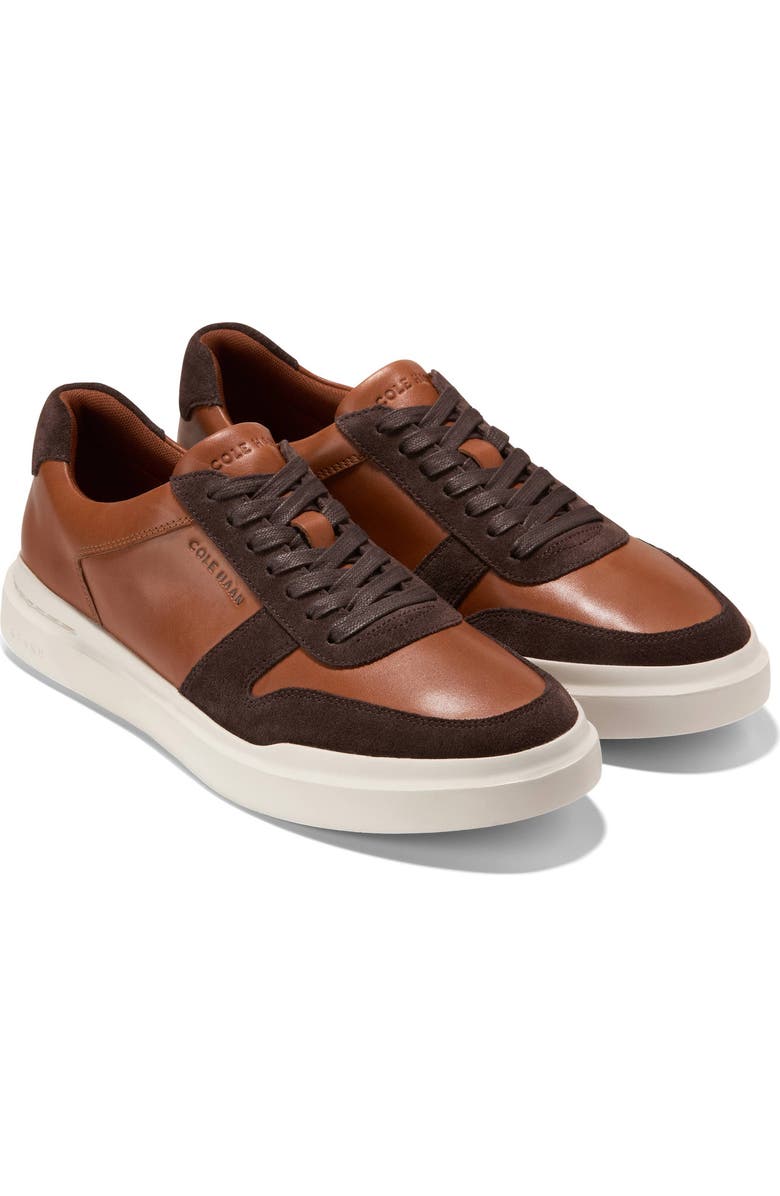 Cole Haan Grand Crosscourt Premier Sneaker, Main, color, Dark Coffee/ Dark Roast