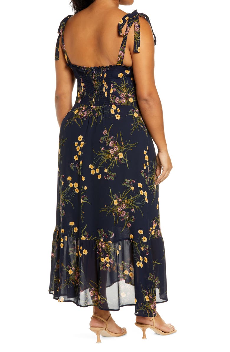 Reformation Nikita Floral Sundress, Alternate, color,