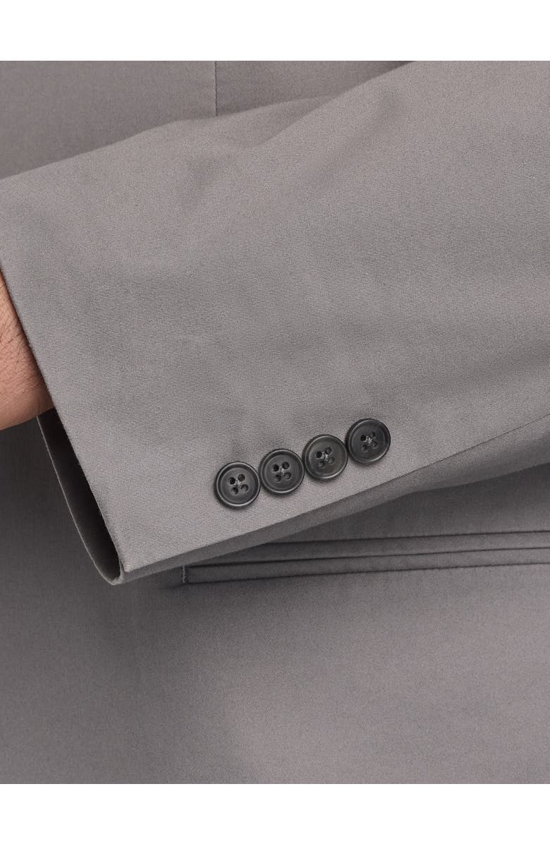 Oak Hill by DXL Big & Tall Tech Sport Coat, Alternate, color, Grey