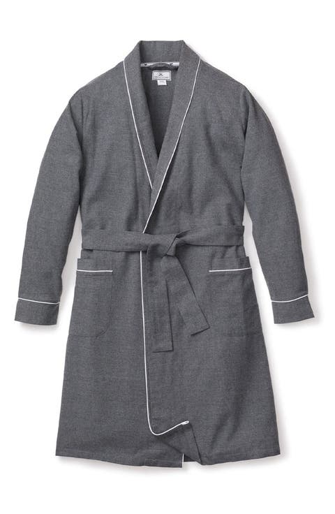 Kids' Gray Flannel Robe (Toddler, Little Boy & Big Boy)