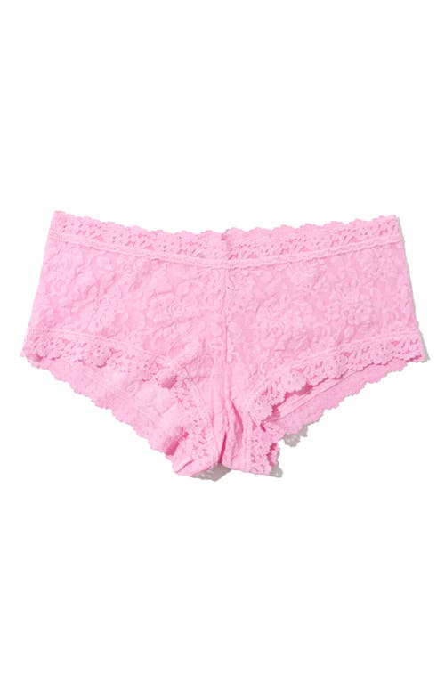 Hanky Panky Signature Lace Boyshorts In Pink
