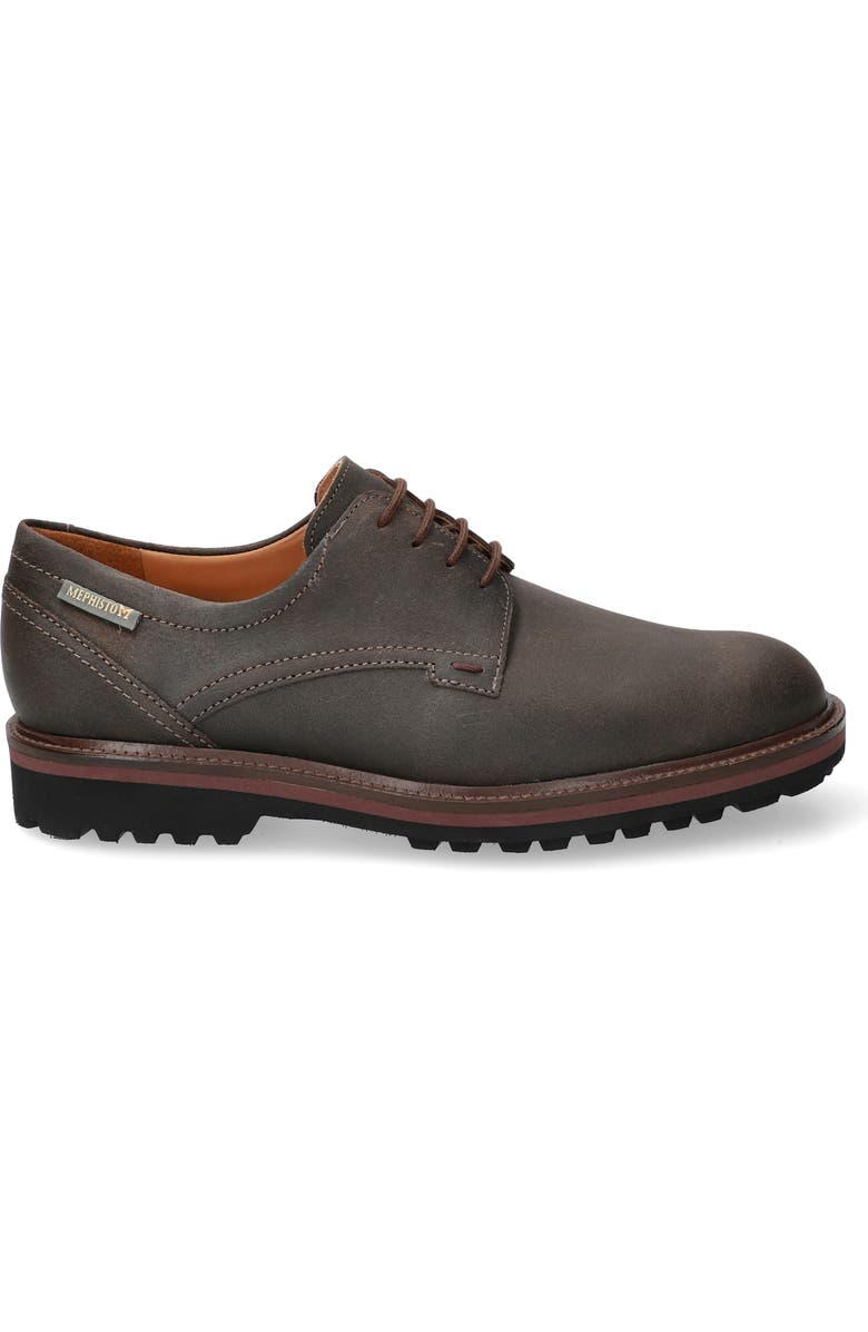 Mephisto Batiste Derby, Alternate, color, Walnut