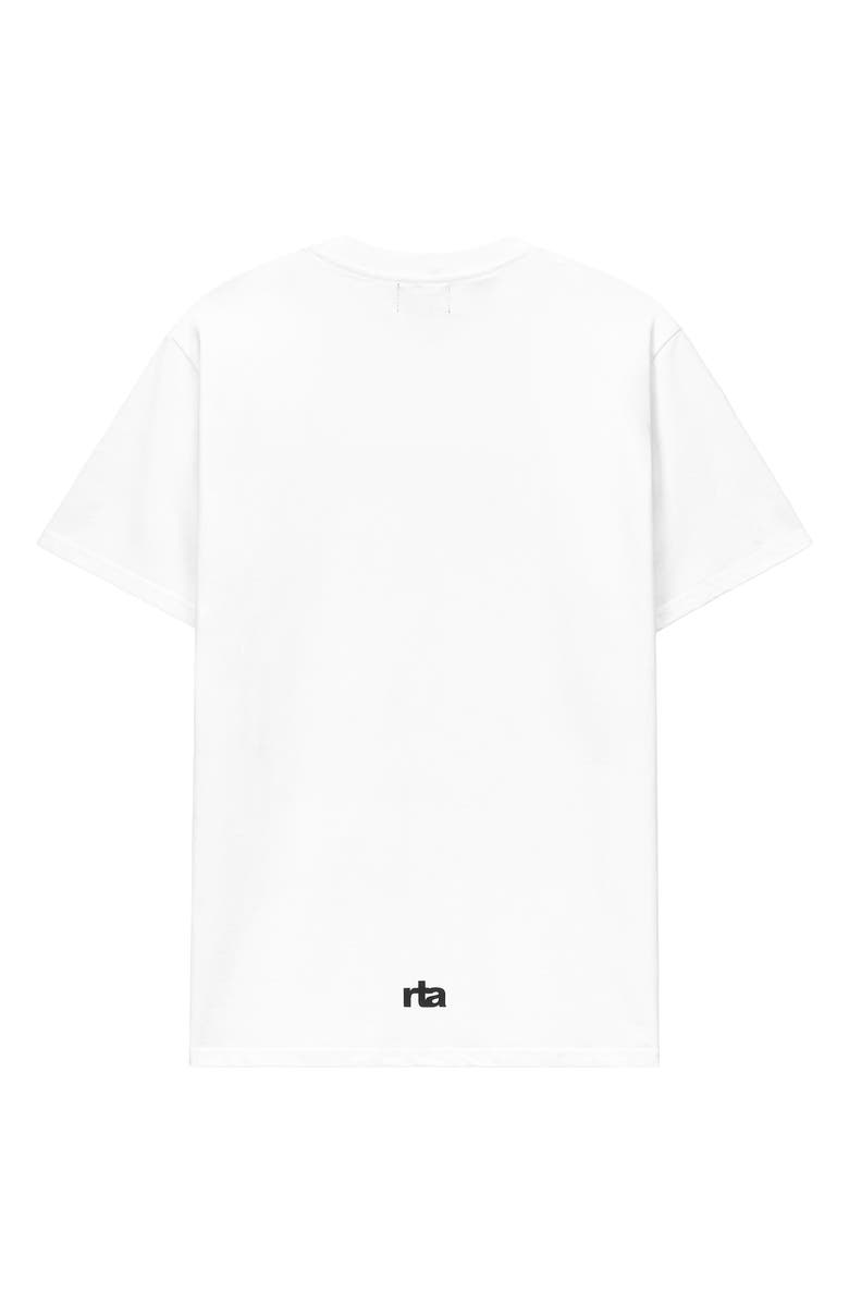 RtA Liam Chaparral Graphic T-Shirt, Alternate, color, White Chaparral