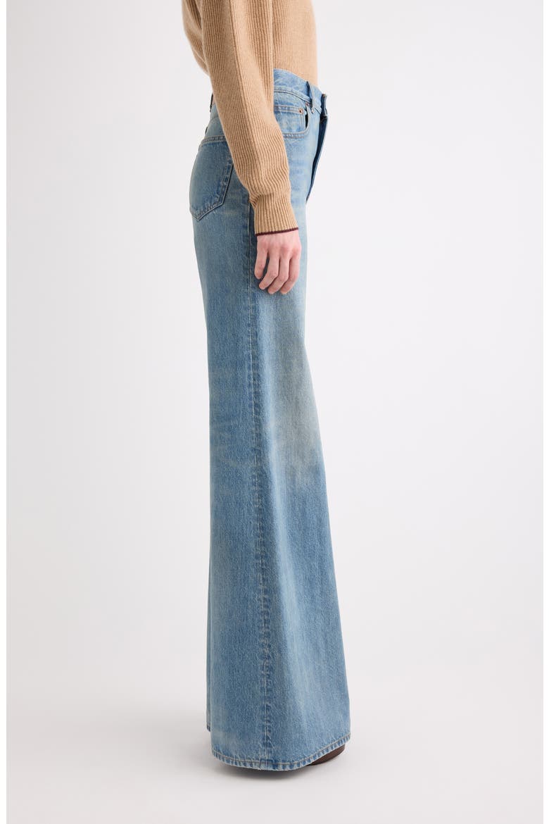 High Waist Flare Jeans, Alternate, color, PACIFIC COAST