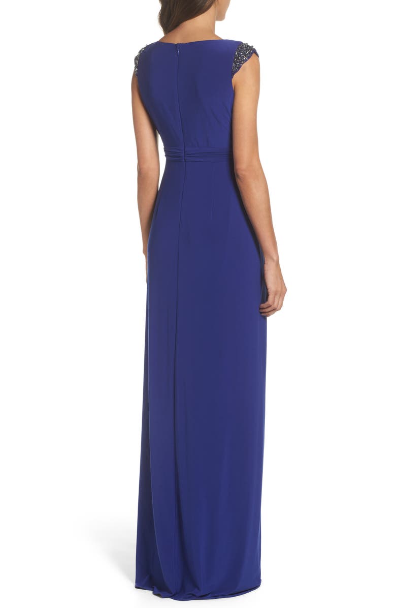Adrianna Papell Jersey Gown, Alternate, color, 